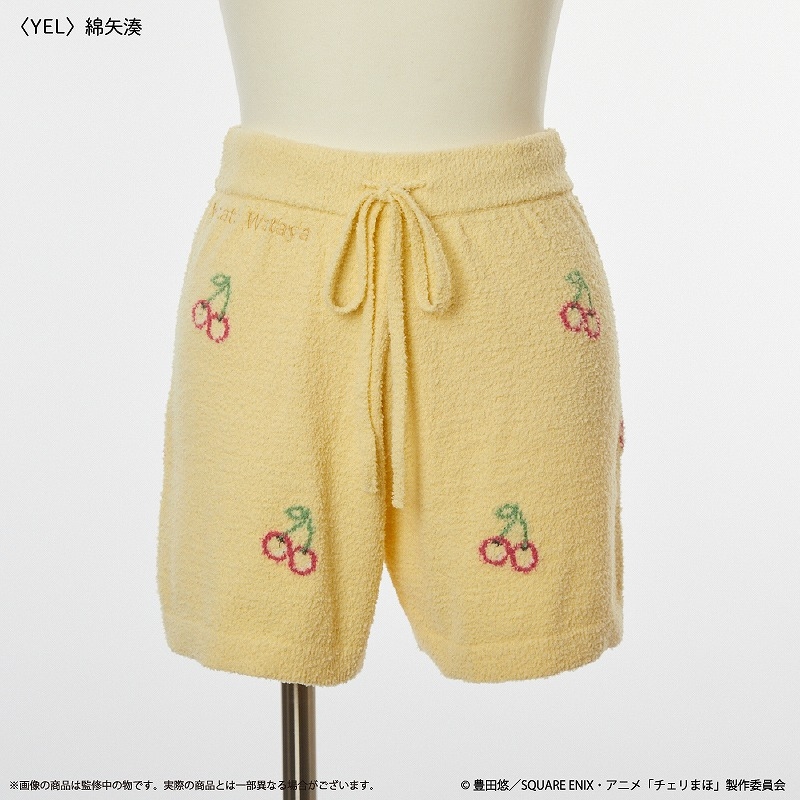 【グッズ-ルームウェア】TVアニメ『30歳まで童貞だと魔法使いになれるらしい』 ルームウェアショートパンツ（レディース） YEL 綿矢湊【Palude】