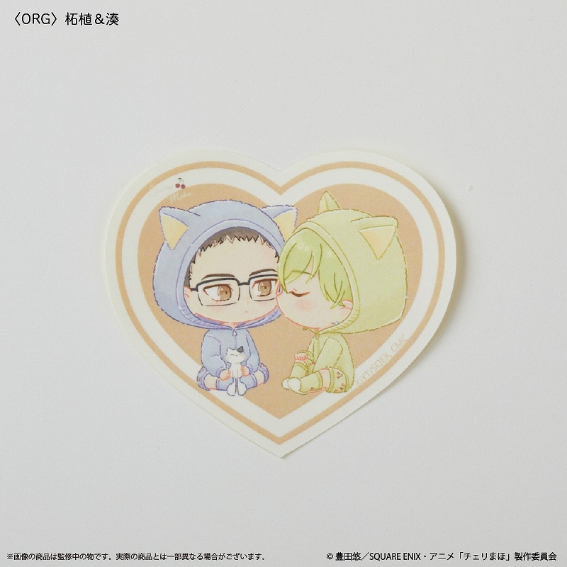 【グッズ-ステッカー】TVアニメ『30歳まで童貞だと魔法使いになれるらしい』 ステッカー ORG 柘植＆湊【Palude】