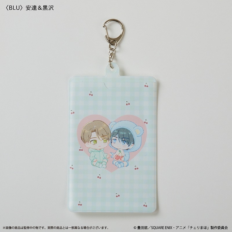 【グッズ-キーホルダー】TVアニメ『30歳まで童貞だと魔法使いになれるらしい』 フォトカードキーホルダー BLU 安達＆黒沢【Palude】