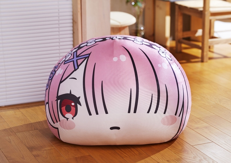 【グッズ-クッション】Re:ゼロから始める異世界生活 ラム びっぐもちぷちまるっこソファクッション