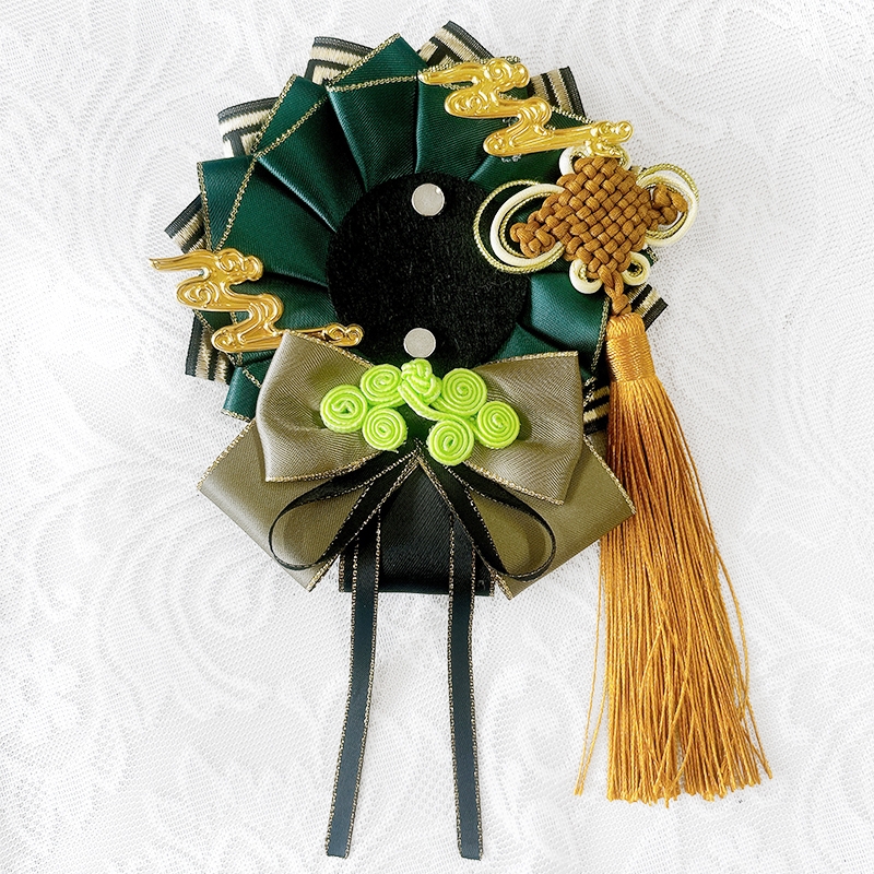 【グッズ-カバーホルダー】ノンキャラオリジナル チャイナロゼット グリーン【G.triGer】