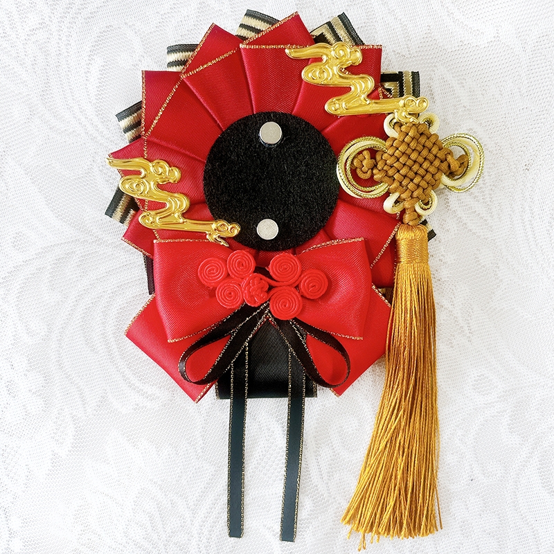 【グッズ-カバーホルダー】ノンキャラオリジナル チャイナロゼット レッド【G.triGer】