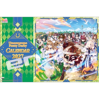 【カレンダー】ウマ娘 プリティダービー 27CL-041 2027年 壁掛けカレンダー