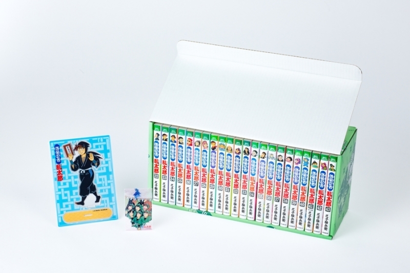 【コミック】「落第忍者乱太郎」プレミアムBOXセット②【22～43巻(特典：スペシャルデザインケースB+アクリルスタンドB＋クリアカードA)】
