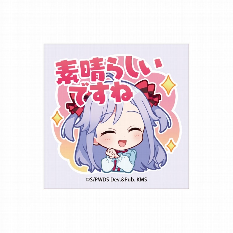 【グッズ-ステッカー】ワールドダイスター 夢のステラリウム ステッカー 新妻八恵