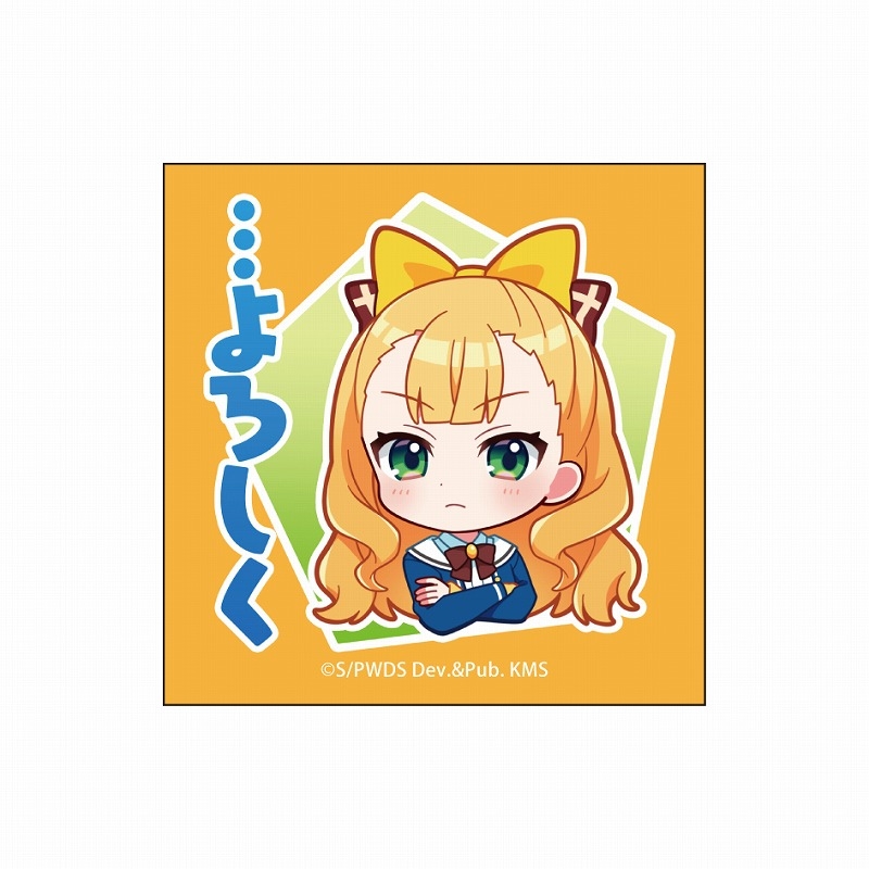 【グッズ-ステッカー】ワールドダイスター 夢のステラリウム ステッカー カトリナ・グリーベル