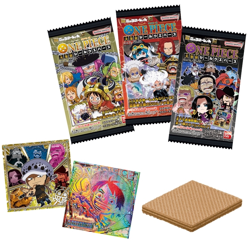 【グッズ-食品】ワンピース にふぉるめーしょん大海賊シールウエハースLOG.15