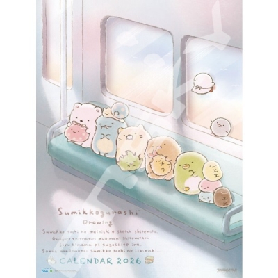 【カレンダー】すみっコぐらし CL-085 2026年壁掛けカレンダー