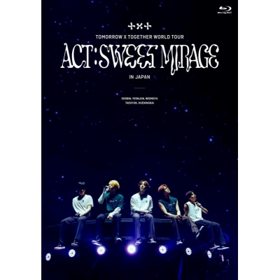 【Blu-ray】 TOMORROW X TOGETHER/TOMORROW X TOGETHER WORLD TOUR <ACT : SWEET MIRAGE> IN JAPAN(通常盤)