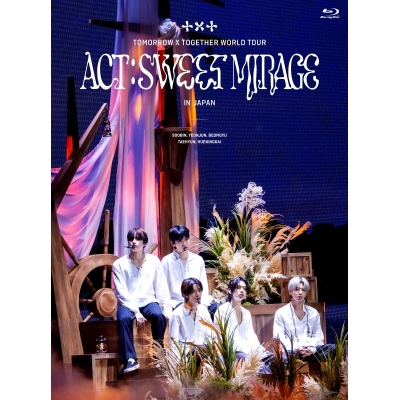 【Blu-ray】 TOMORROW X TOGETHER/TOMORROW X TOGETHER WORLD TOUR <ACT : SWEET MIRAGE> IN JAPAN(初回限定盤)
