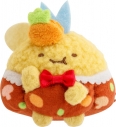 【グッズ-ぬいぐるみ】すみっコぐらし展~めしあがれ♪すみっコレストラン~ てのりぬいぐるみセット あじふらいのしっぽ・えびてんのしっぽの画像