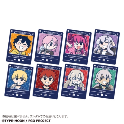 【グッズ-キーホルダー】ショートアニメ「Fate/Grand Order 藤丸立香はわからない」 トレーディングアクリルキーホルダー【カラオケの鉄人コラボ】