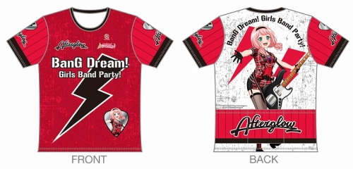 グッズ Tシャツ バンドリ ガールズバンドパーティ ツーリングtシャツ 上原ひまりver Lサイズ アウローラ アニメイト