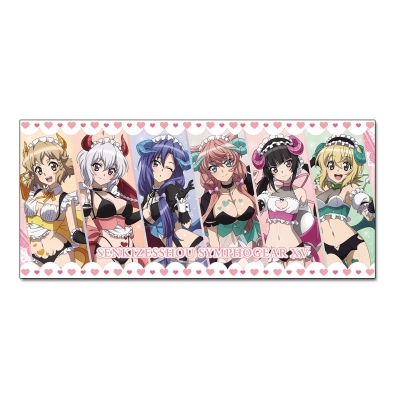 【グッズ-タオル】戦姫絶唱シンフォギアXV 描き下ろし スポーツタオル【小悪魔ウェイトレス】