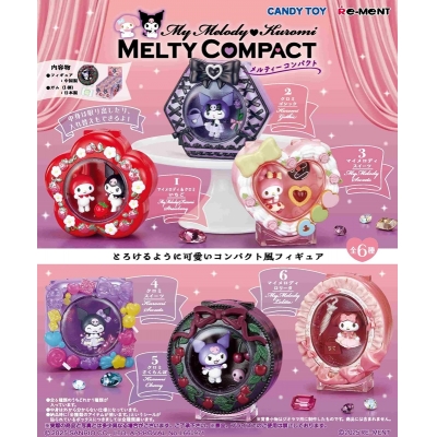 【グッズ-食品】サンリオ マイメロディ♡クロミ MELTY COMPACT