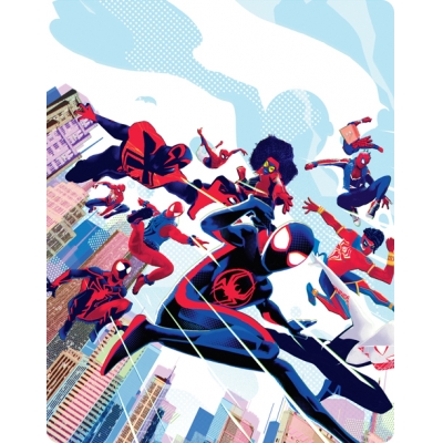 【Blu-ray】スパイダーマン:アクロス・ザ・スパイダーバース ビジュアルタオル付限定版 プレミアム・スチールブック・エディション 完全数量限定