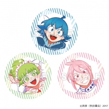 グッズ-バッチ】魔入りました！入間くん 入間軍缶バッジ3種セット 