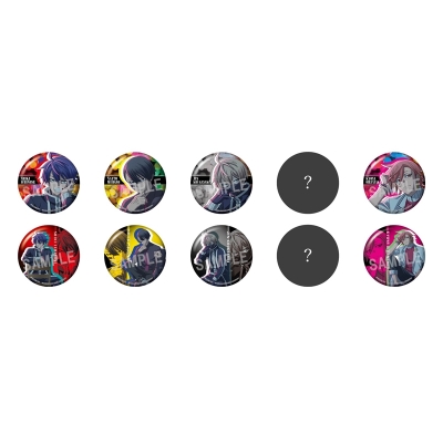 【グッズ-バッチ】桃源暗鬼 ポートレートトレーディング缶バッジ