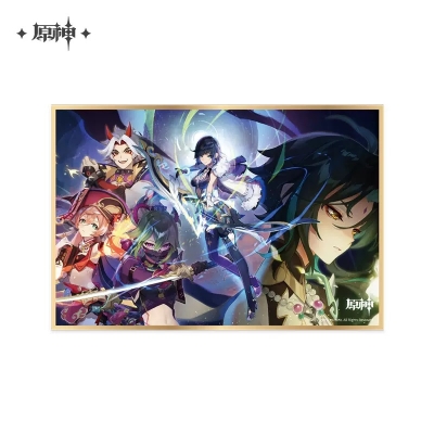 【グッズ-色紙】原神 色紙 虞淵に隠されし夢魘 B