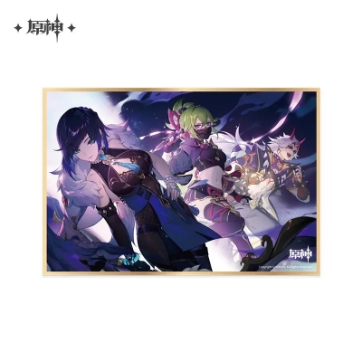 【グッズ-色紙】原神 色紙 虞淵に隠されし夢魘 A