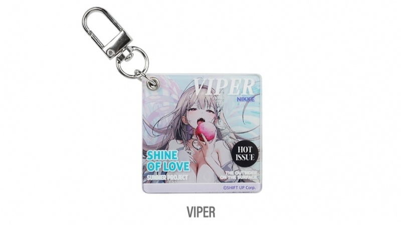 【グッズ-キーホルダー】勝利の女神：NIKKE 2024夏MD レイヤーキーホルダー VIPER