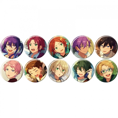 グッズ-バッチ】あんさんぶるスターズ！！ テーマスカウト缶バッジ  