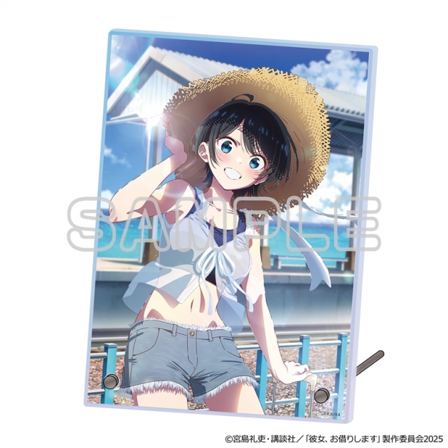 【グッズ-ボード】彼女、お借りします プレミアムアクリルボード(第4期・瑠夏)【一般販売分】