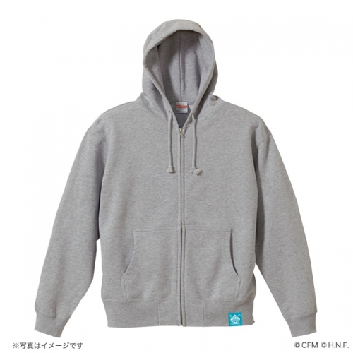 グッズ ジャンパー コート 初音ミク 北海道日本ハムファイターズ グレー8頭身パーカー Sサイズ アニメイト