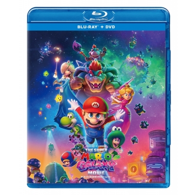 【Blu-ray】映画 ザ・スーパーマリオギャラクシー・ムービー ブルーレイ + DVD セット