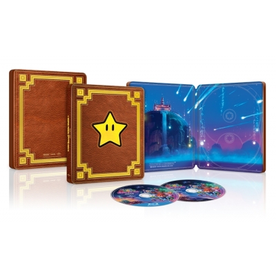 【Blu-ray】映画 ザ・スーパーマリオギャラクシー・ムービー ブルーレイ + DVD セット スチールブック仕様