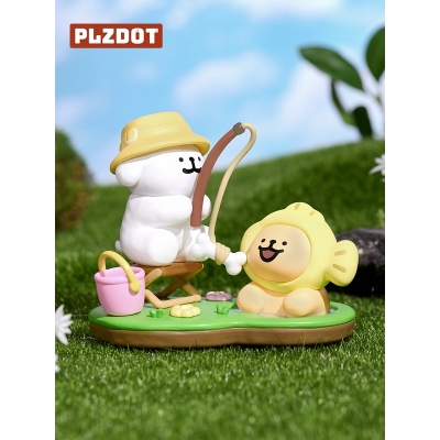 【トレーディングフィギュア】ラインわんこ 楽しいピクニックシリーズ ブラインドボックスフィギュア