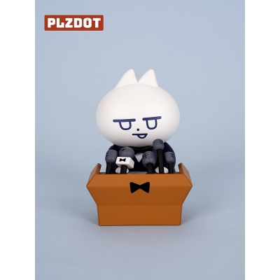 【トレーディングフィギュア】ネクタイ猫 私のような子猫シリーズ ブラインドボックスフィギュア