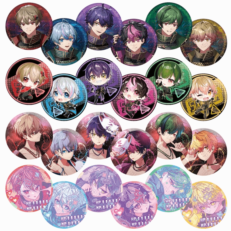 グッズ > バッチ類 > 【グッズ-バッチ】シクフォニ ランダム缶バッジ 