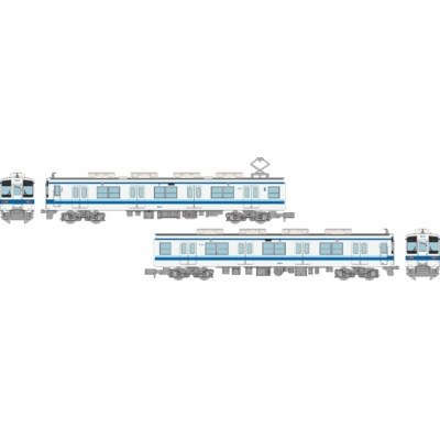 【フィギュア】鉄コレ 鉄道コレクション 東武鉄道 ありがとう8500型 2両固定編成 2両セット 1/150