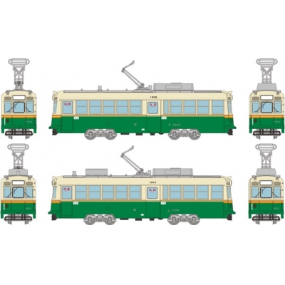 【フィギュア】鉄コレ 鉄道コレクション 広島電鉄 1900形 1906号 1/150