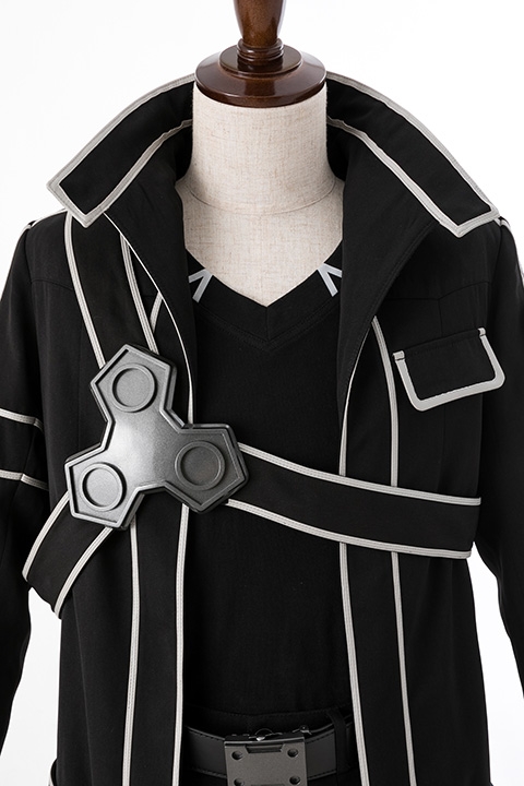 コスプレ 衣装 ソードアート オンライン キリトの衣装 黒の剣士 M アニメイト