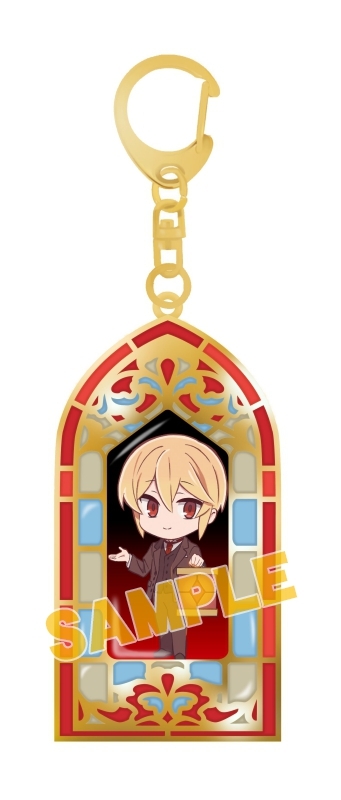グッズ キーホルダー 憂国のモリアーティ ステンドグラス風キーホルダー ウィリアム ジェームズ モリアーティ アニメイト