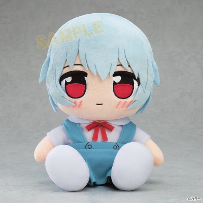 【グッズ-ぬいぐるみ】ヱヴァンゲリヲン新劇場版 くりぱん ぬいぐるみ 綾波レイ(制服 Ver.)