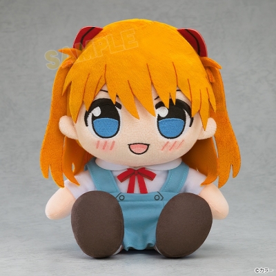 【グッズ-ぬいぐるみ】ヱヴァンゲリヲン新劇場版 くりぱん ぬいぐるみ 式波・アスカ・ラングレー(制服 Ver.)