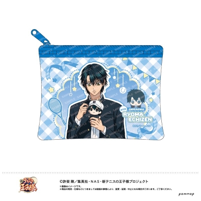 【グッズ-ポーチ】新テニスの王子様 ミニクリアポーチ-おきがえぬいといっしょ- (A 越前リョーマ)