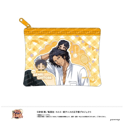 【グッズ-ポーチ】新テニスの王子様 ミニクリアポーチ-おきがえぬいといっしょ- (H 千歳千里)