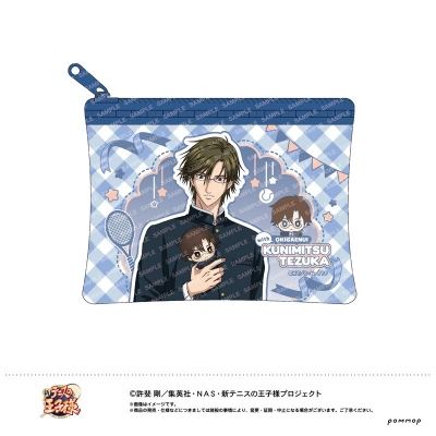 【グッズ-ポーチ】新テニスの王子様 ミニクリアポーチ-おきがえぬいといっしょ- (B 手塚国光)