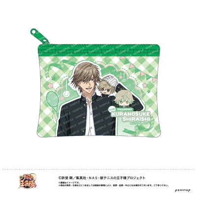 【グッズ-ポーチ】新テニスの王子様 ミニクリアポーチ-おきがえぬいといっしょ- (G 白石蔵ノ介)