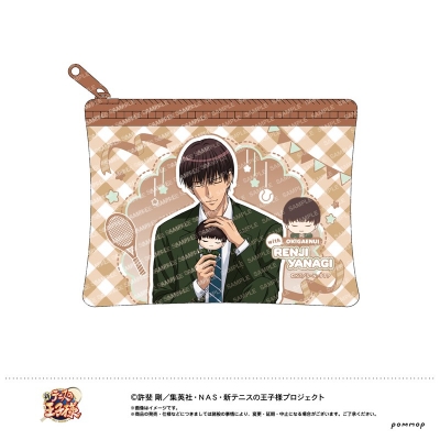 【グッズ-ポーチ】新テニスの王子様 ミニクリアポーチ-おきがえぬいといっしょ- (F 柳 蓮二)
