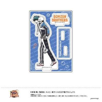 【グッズ-スタンドポップ】新テニスの王子様 ミニアクリルスタンド -ゆるスタ- (E 越前リョーマ&越前リョーガ a)