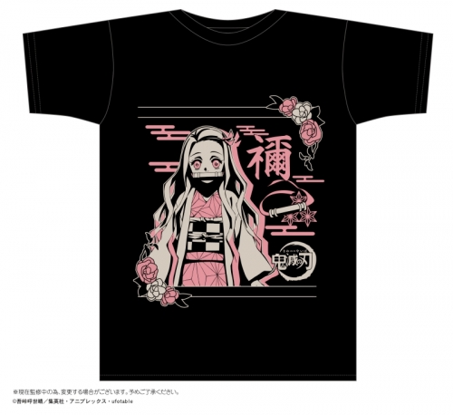 グッズ Tシャツ 鬼滅の刃 ボトル入りtシャツ F柄 竈門禰豆子 Black M アニメイト