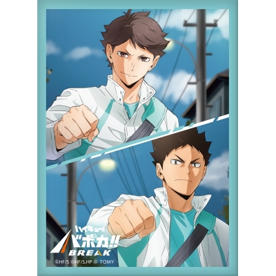【TCG-スリーブ】ハイキュー!! バボカ!! BREAK DXカードスリーブ Vol.4「及川・岩泉」