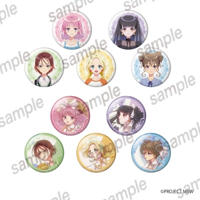 【グッズ-バッチ】前橋ウィッチーズ 缶バッジ コンプリートセット【まねきねこコラボ】