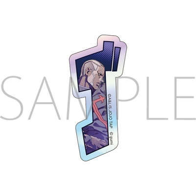 【グッズ-ステッカー】ジョジョの奇妙な冒険 オラオラオーバードライブ ホログラムステッカー Evils Ver./エンリコ・P