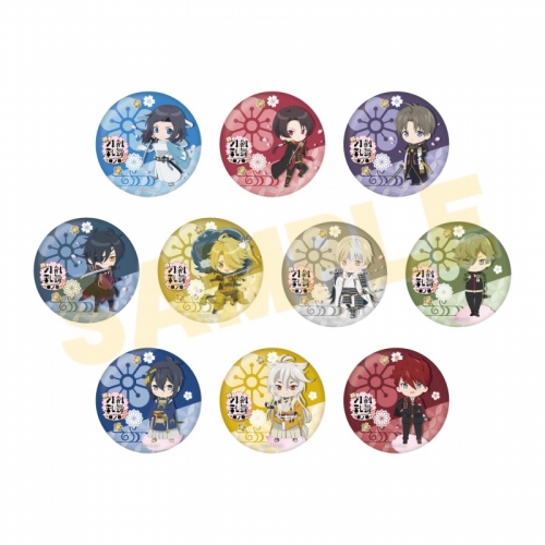 グッズ バッチ 特 刀剣乱舞 花丸 華ノ巻 ちびキャラトレーディング缶バッジa 全10種 アニメイト